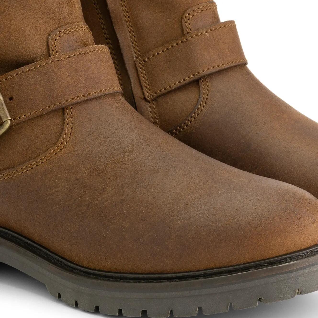 Vattrup Dames - Laarzen - Suede - Cognac 7/7