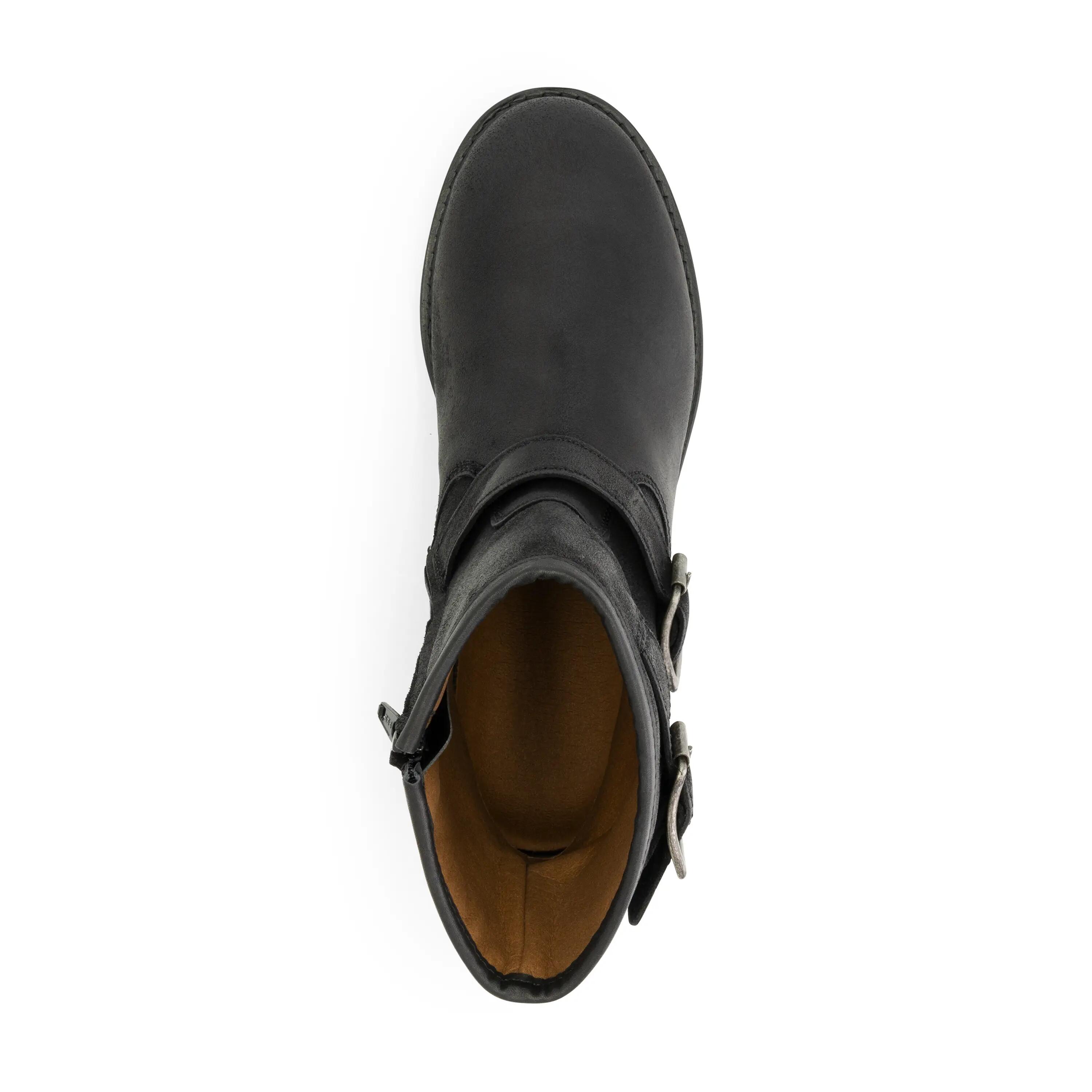 Vattrup Dames - Laarzen - Suede - Zwart 5/7