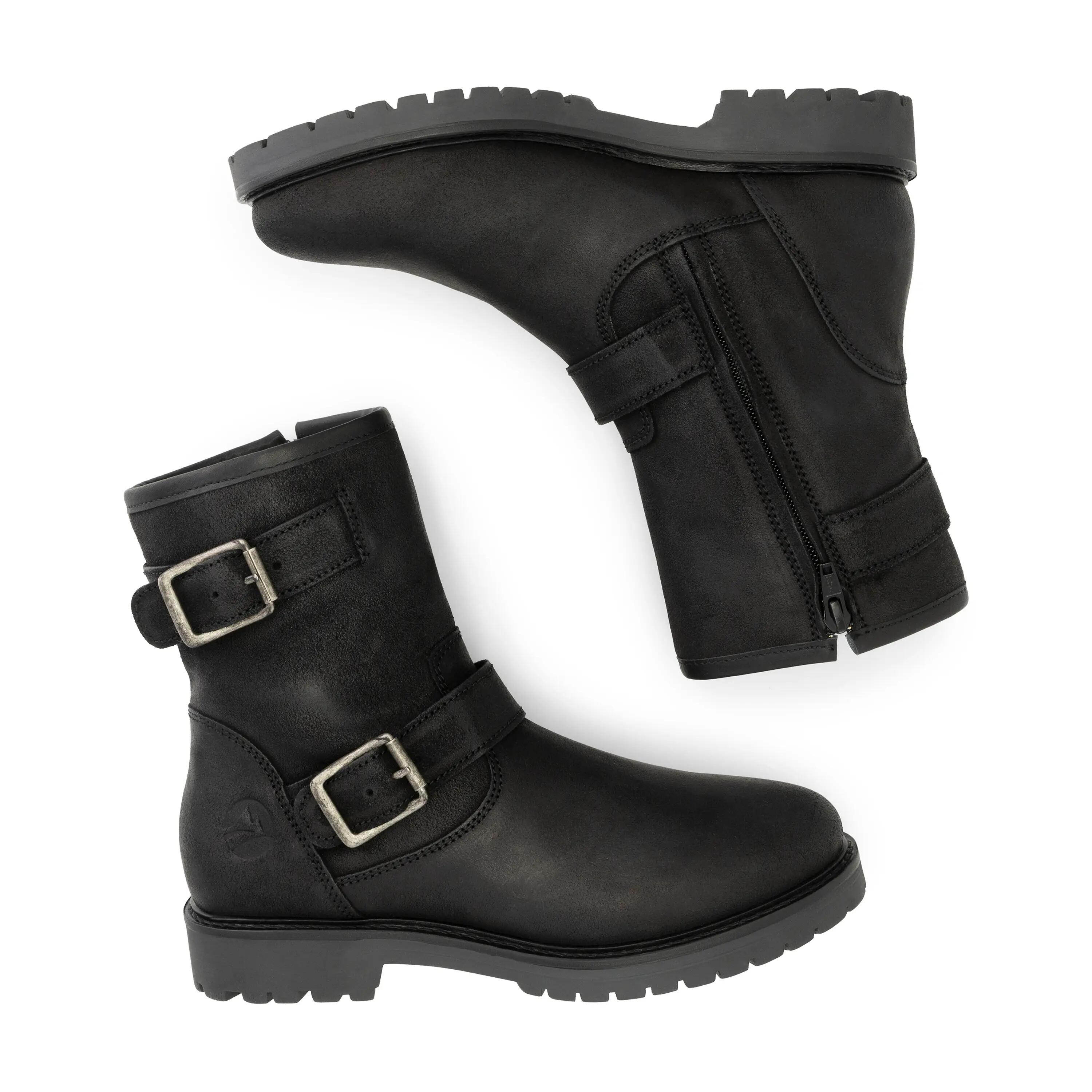 Vattrup Dames - Laarzen - Suede - Zwart 4/7