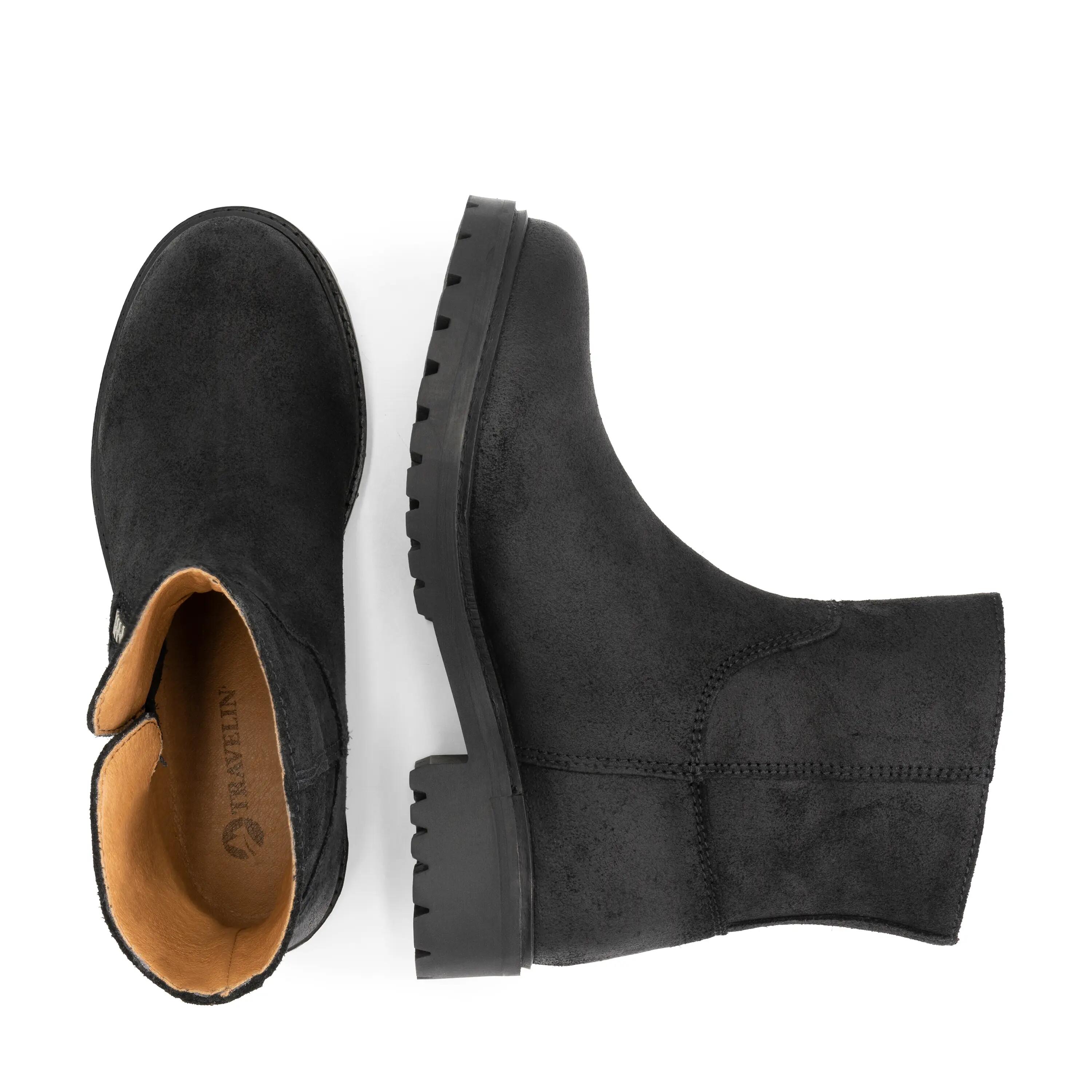 Venning Femme - Bottines - Daim - Noir 4/7