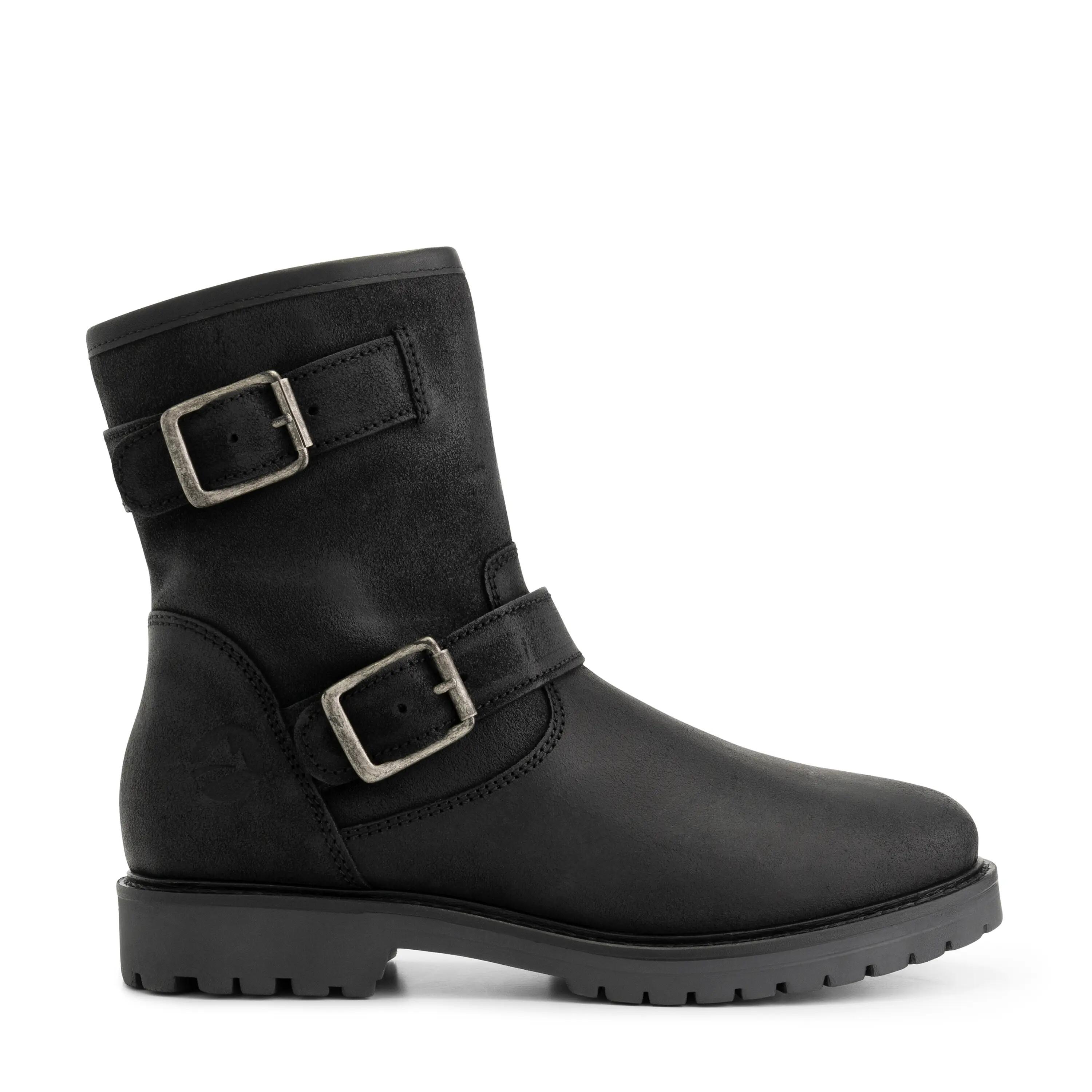 Vattrup Dames - Laarzen - Suede - Zwart 3/7