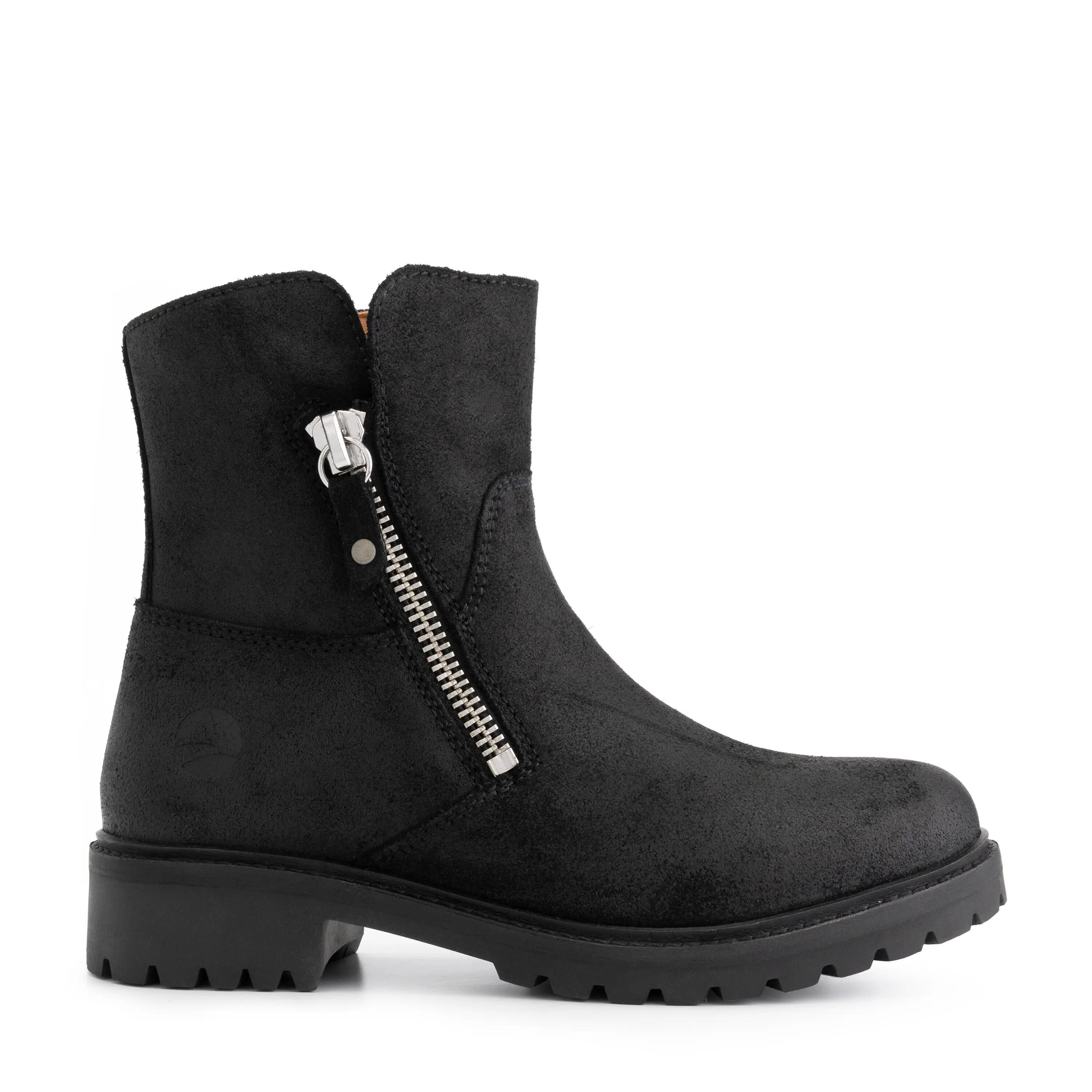 Venning Femme - Bottines - Daim - Noir 3/7