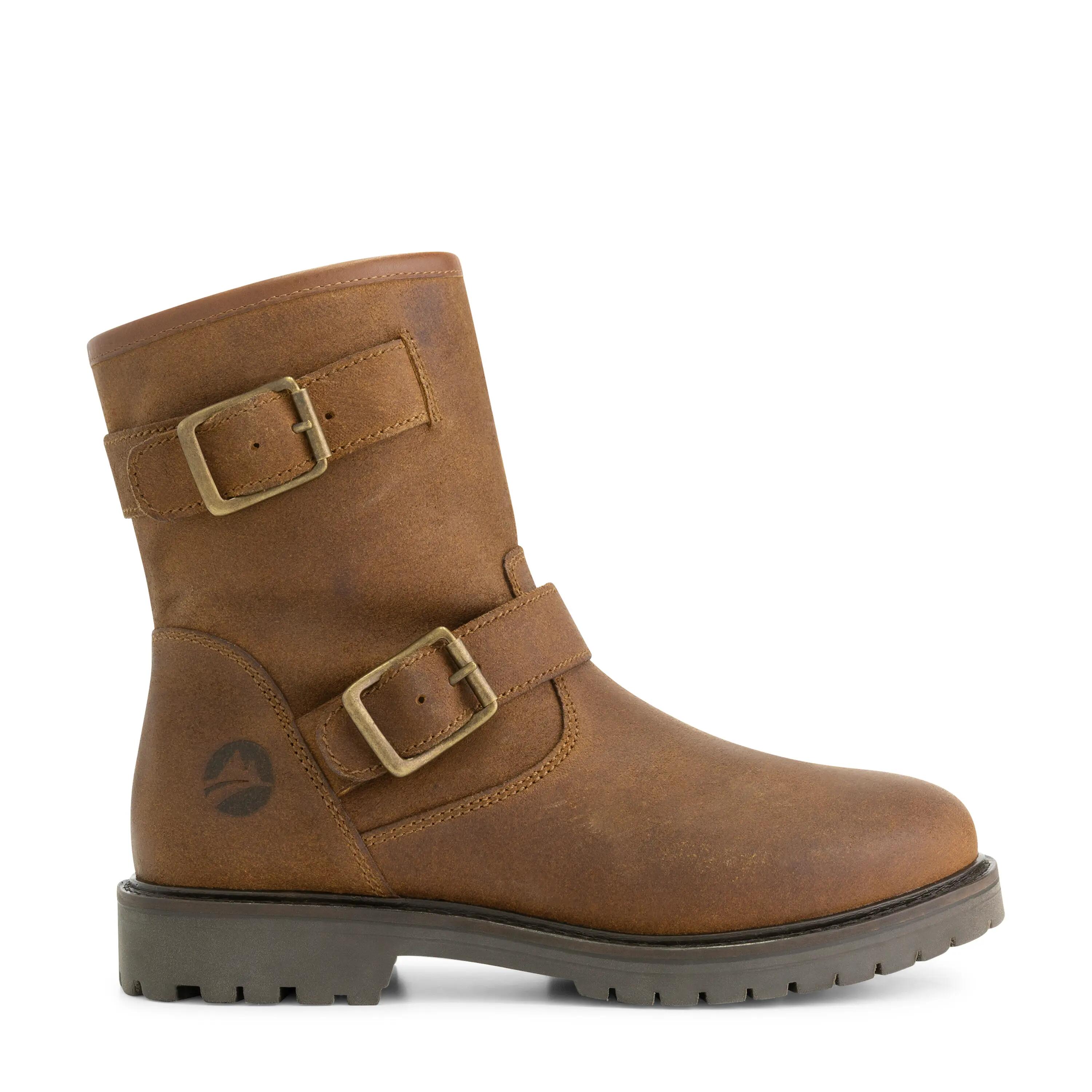 Vattrup Dames - Laarzen - Suede - Cognac 3/7