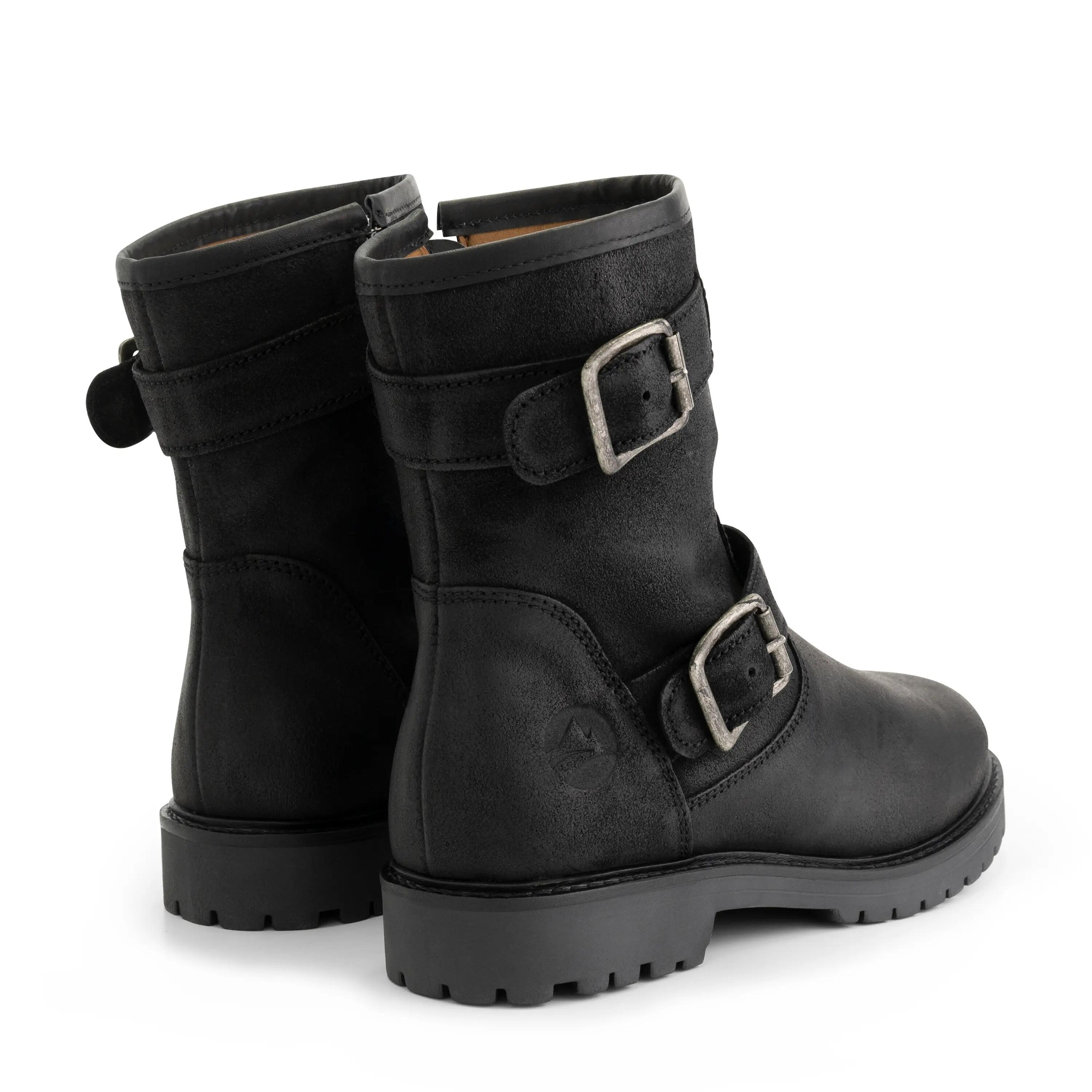 Vattrup Dames - Laarzen - Suede - Zwart 2/7