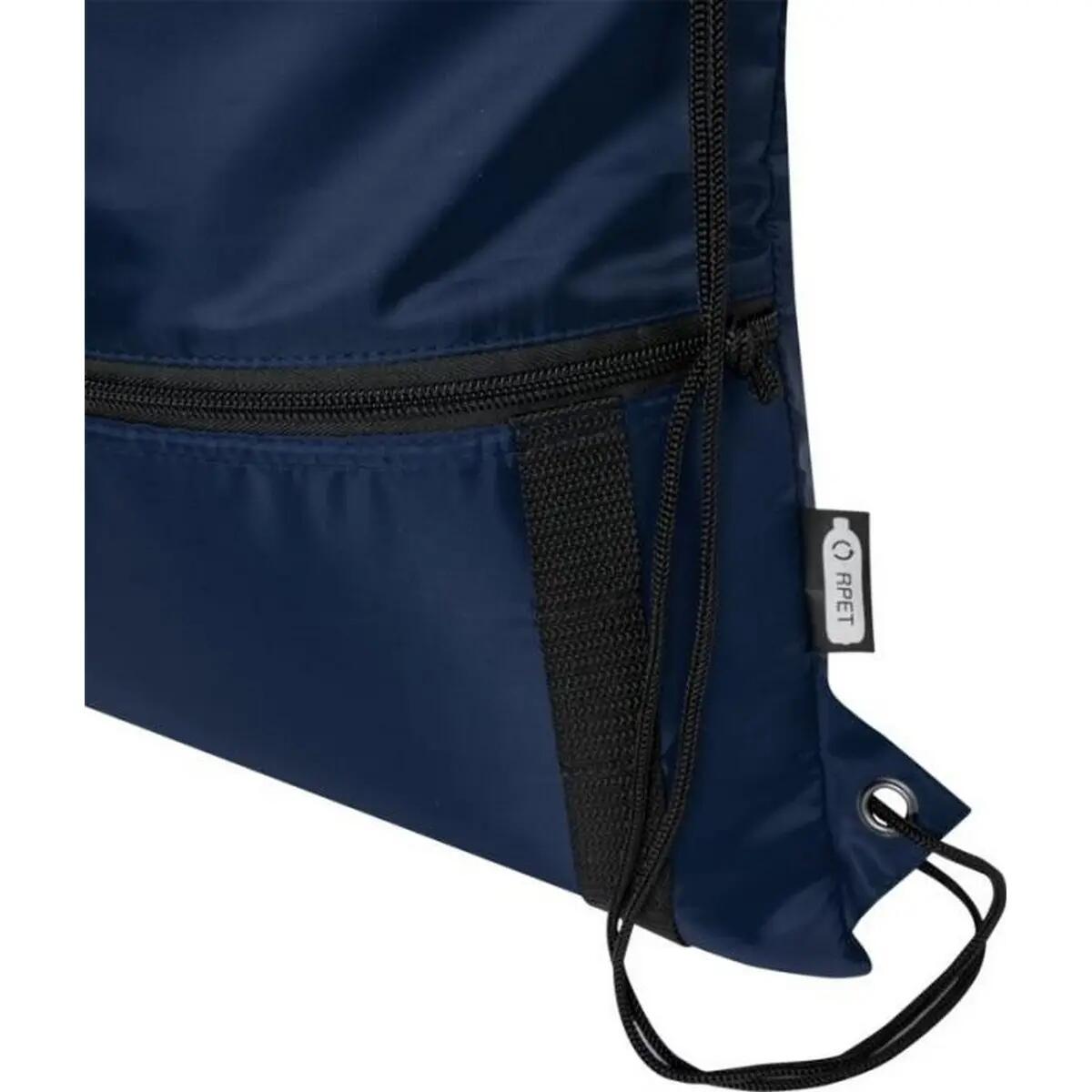 Riciclato Borsa Con Coulisse Bullet Adventure Blu Navy Taglia Unica 5/6
