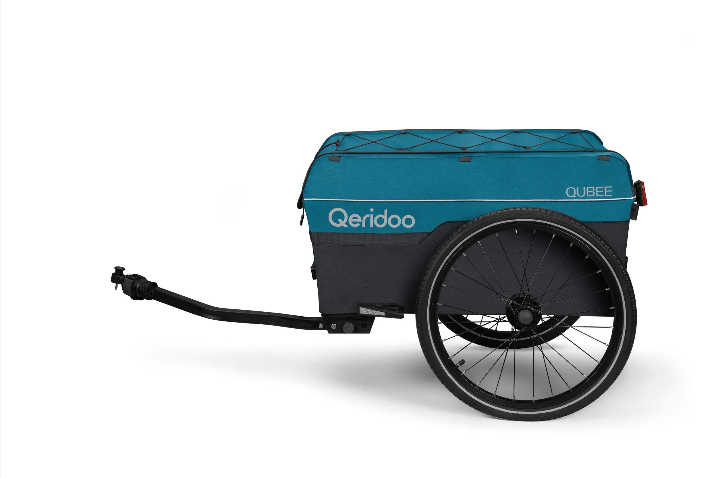 Lasten-Fahrradanhänger Qubee Limited Edition Petrol 5/6