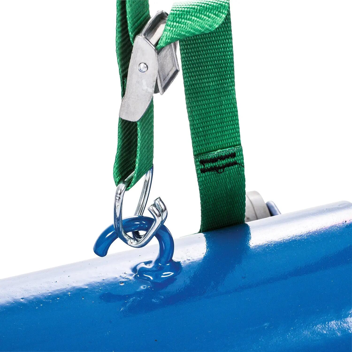 Poteau pour terrains multi-usages, sur roulettes Avec système de tension par 3/5