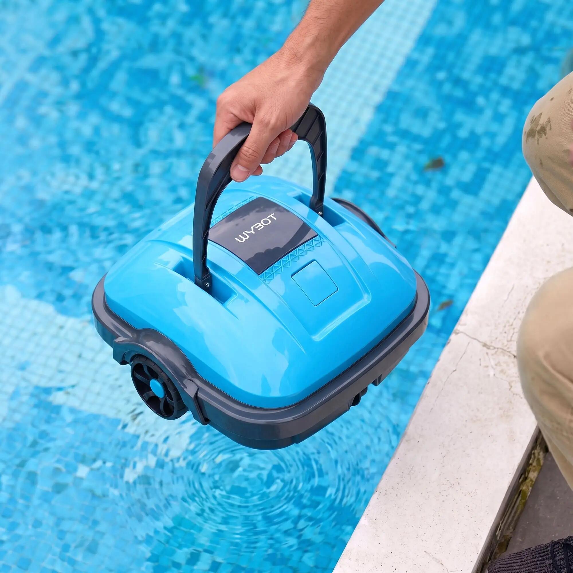 Robot limpiafondos piscina Spyder 500351S Wybot Batería Fondo plano 50 m² 5/10