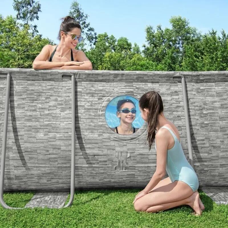 Bestway Piscine hors sol - Ovale - Power Steel Swim Vista  488x305x107 cm 7/8