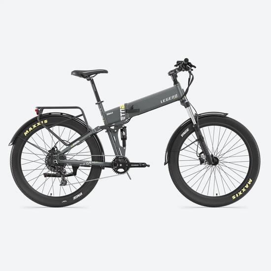 Etna SR VTT électrique pliant 27,5" + Kit Urban et Potence · 100 km