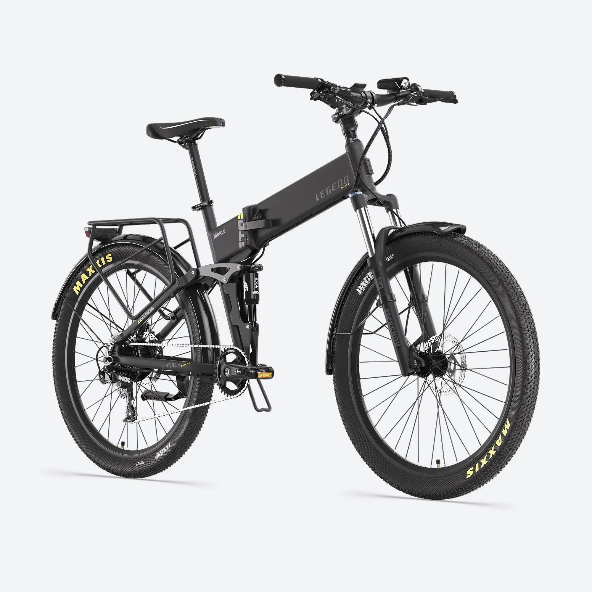 Etna SR VTT électrique pliant 27,5" + Kit Urban et Potence · 100 km 13/17