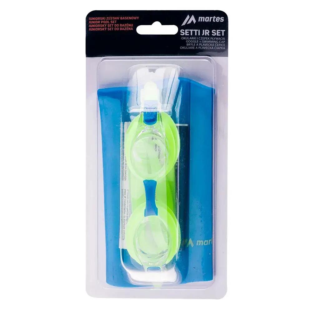 Maillot De Bain AntiUV SETTI Enfant (Bleu / Vert Clair) 5/5