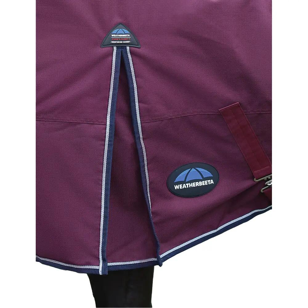 Collo Standard Coperta Per Cavalli Weatherbeeta Comfitec Essential Borgogna Blu 5/5