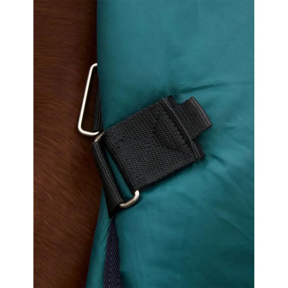 Comfitec Plus Dynamic Detachable Neck Horse Turnout Rug (Forest Green/Navy) 5/5