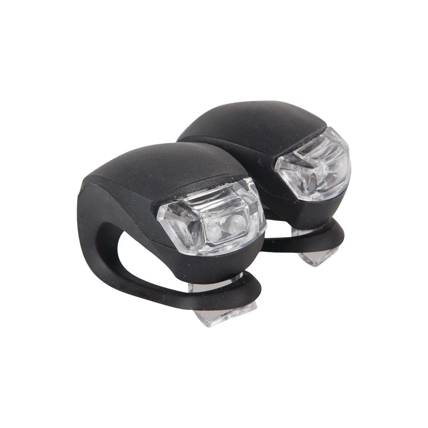 Bike Light (Pack of 2) (Batteries Included) (Black) 5/6