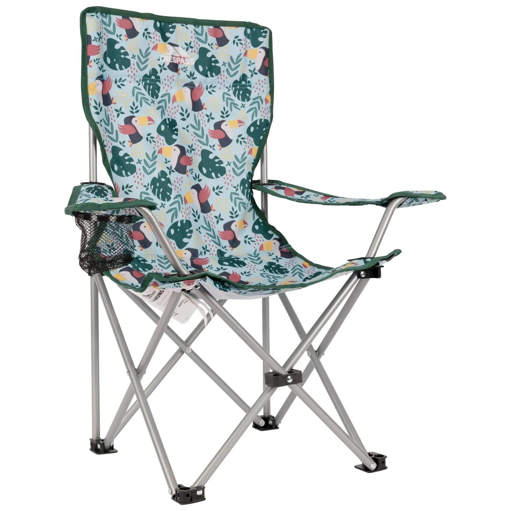 Kinder/Kids Joejoe Tropical Leaves Campingstoel (Veelkleurig) 7/7