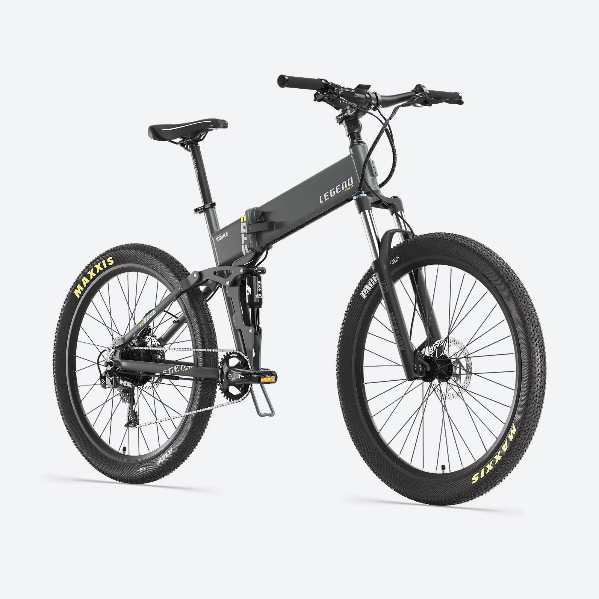 Etna SR VTT électrique pliant 27,5" · Tout suspendu · Garantie 3 ans · 100 km 9/17