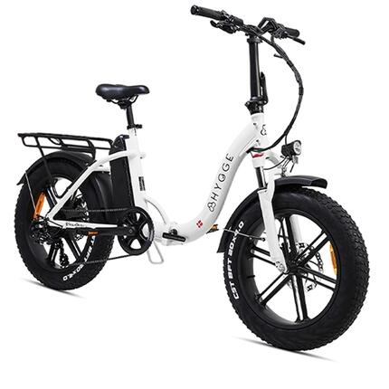 Vester Step 2026 - Vélo électrique pliable à gros pneus 48V 14Ah - Noir Onyx