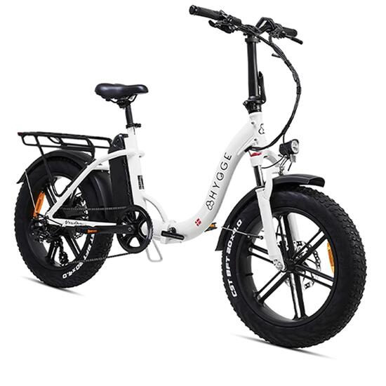 Vester Step 2026 - E-Bike pieghevole Fat Tire 48V 14Ah - Heron White