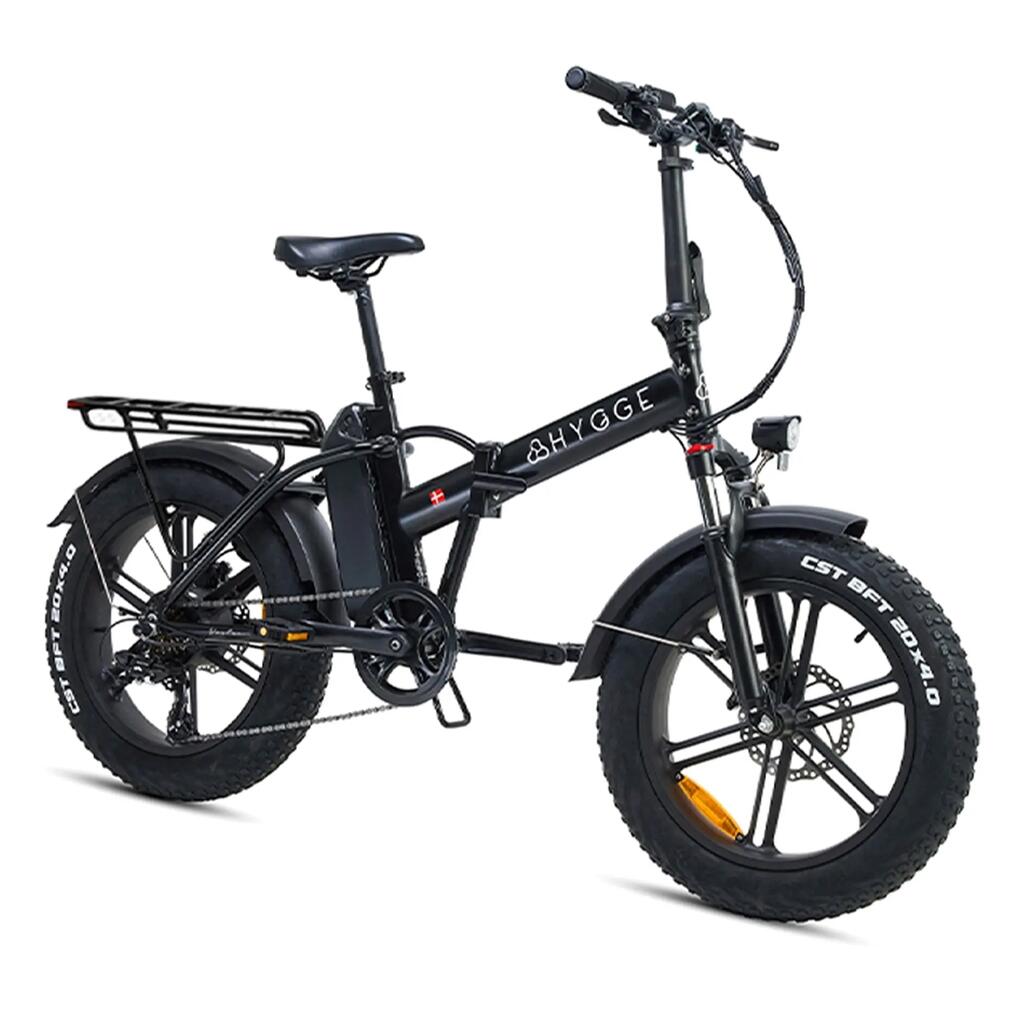 Vester 2026 - Folding Fat Tyre E-Bike 48V 14Ah - Onyx Black