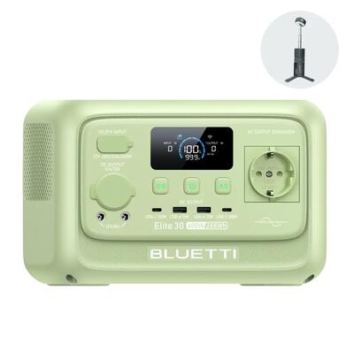Elite 30 v2 bluetti draagbare powerstation 288wh zonne-generator voor camping