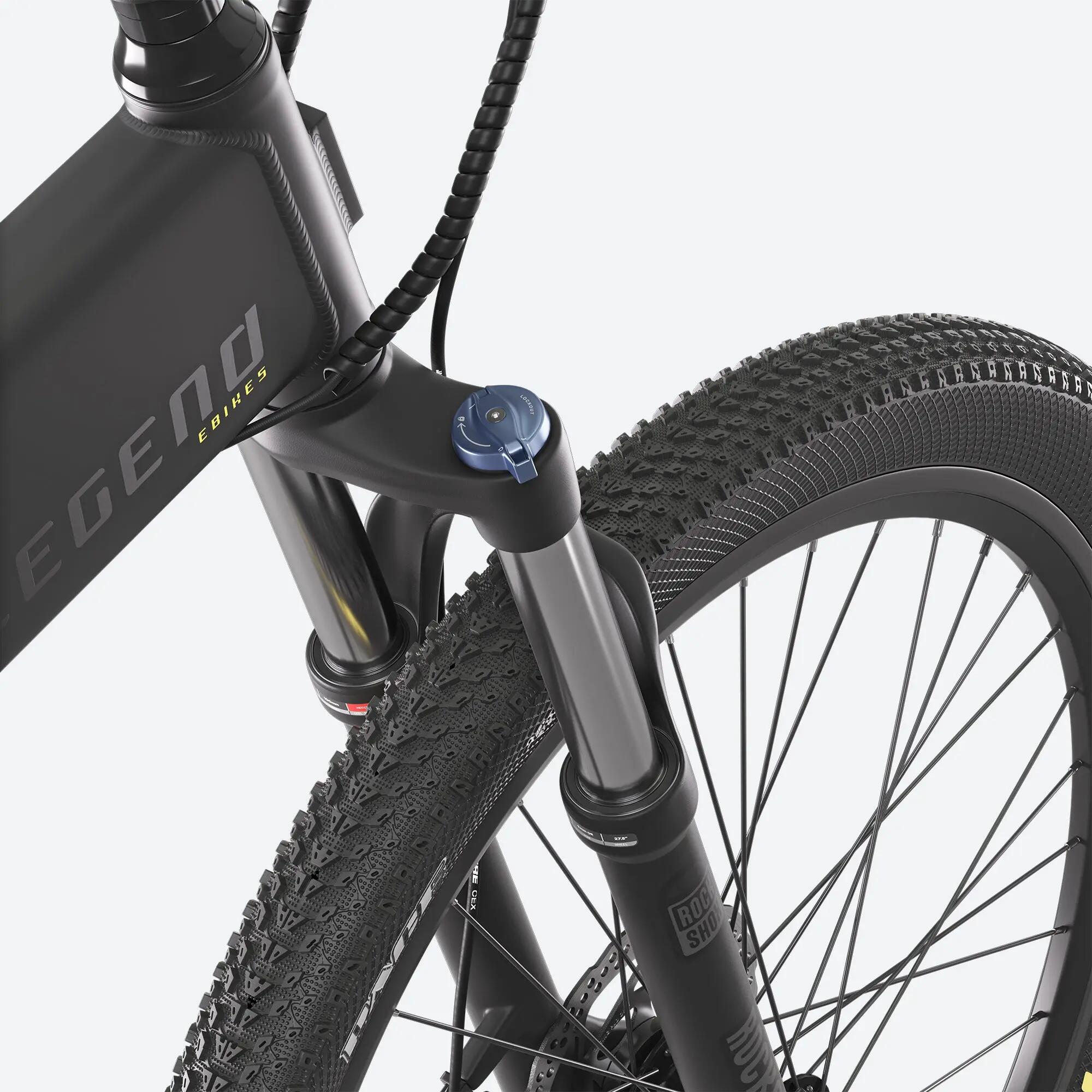 Segunda vida - eBike MTB plegable - Legend Etna 14Ah Negro Onyx - Muy bueno 14/17