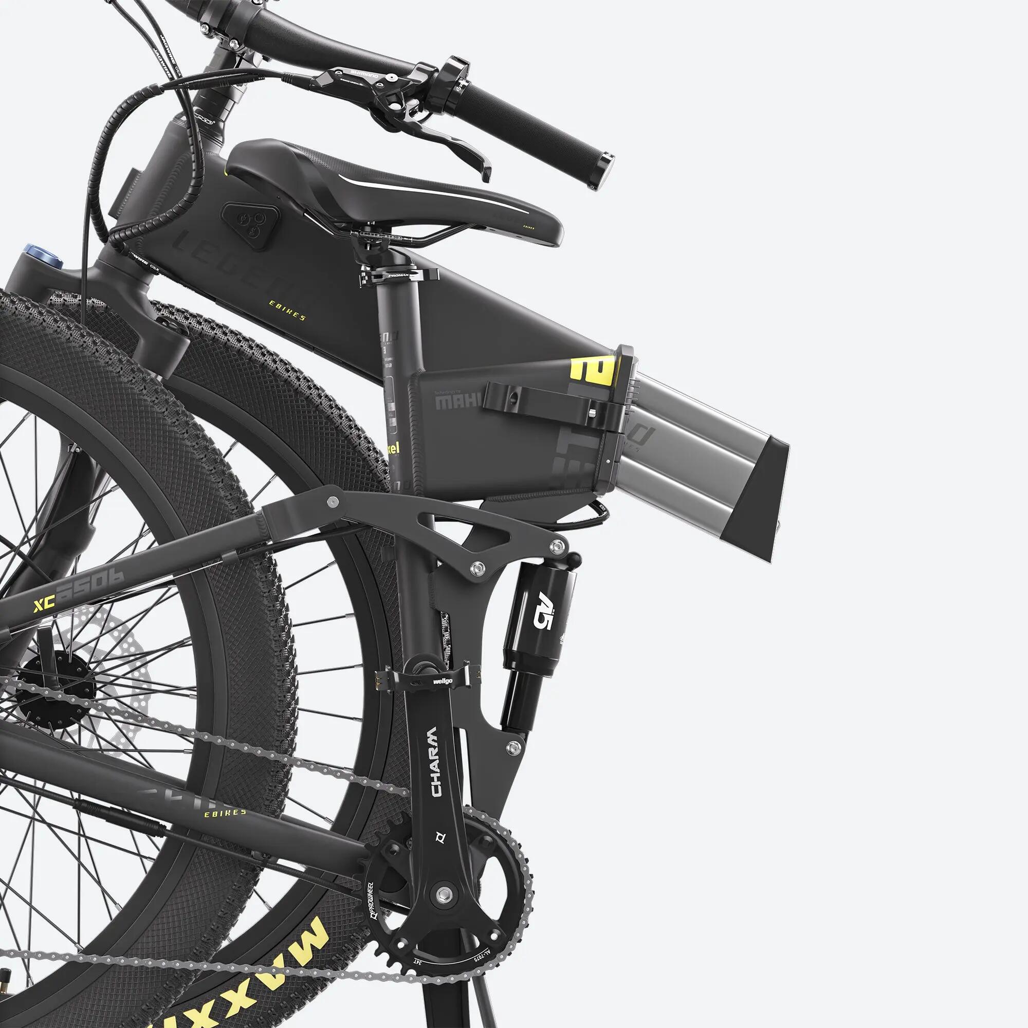 Segunda vida - eBike MTB plegable - Legend Etna 14Ah Negro Onyx - Muy bueno 13/17