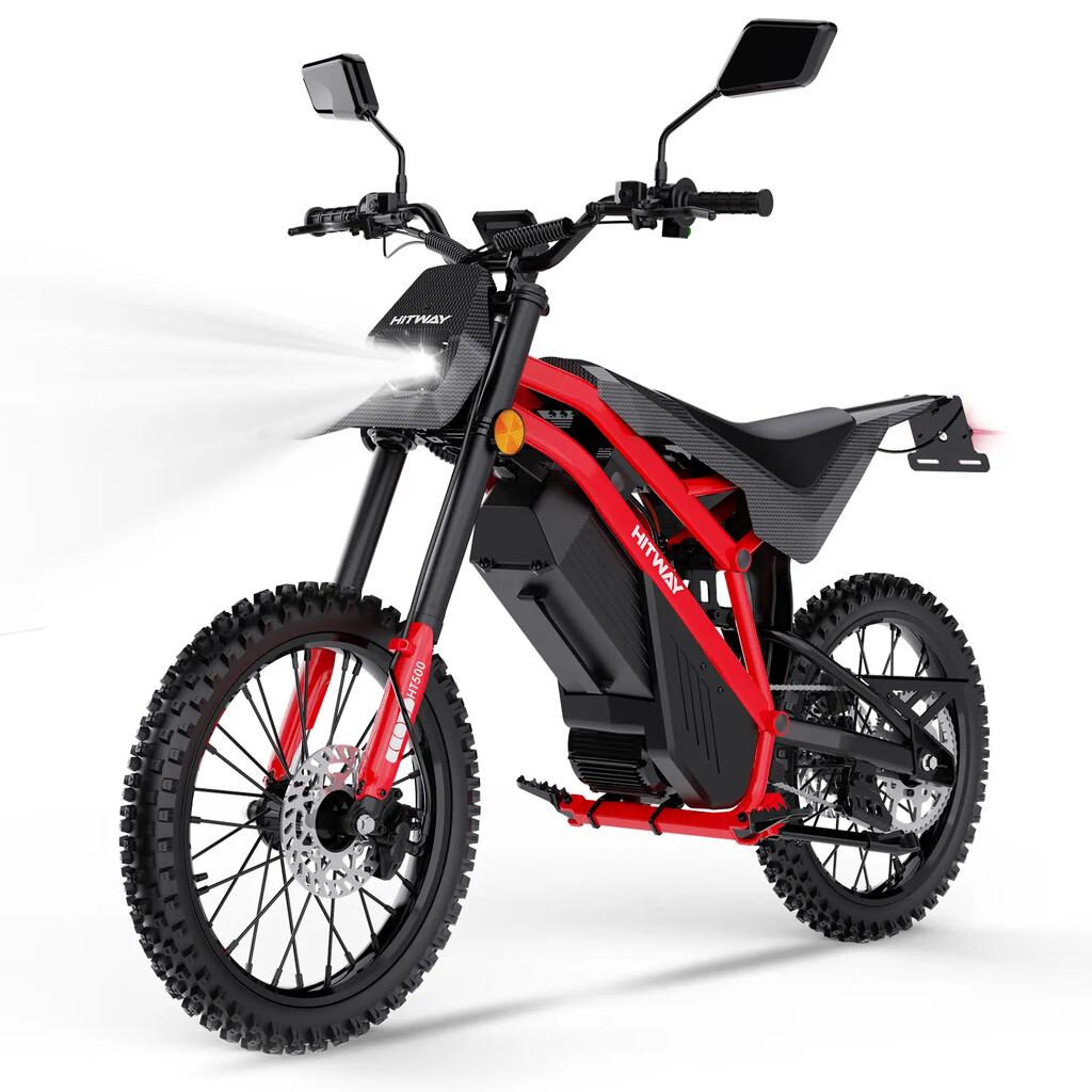 HT500 Electric Off-Road Motorbike, 2500W, 60V 27Ah Battery, 45km/h