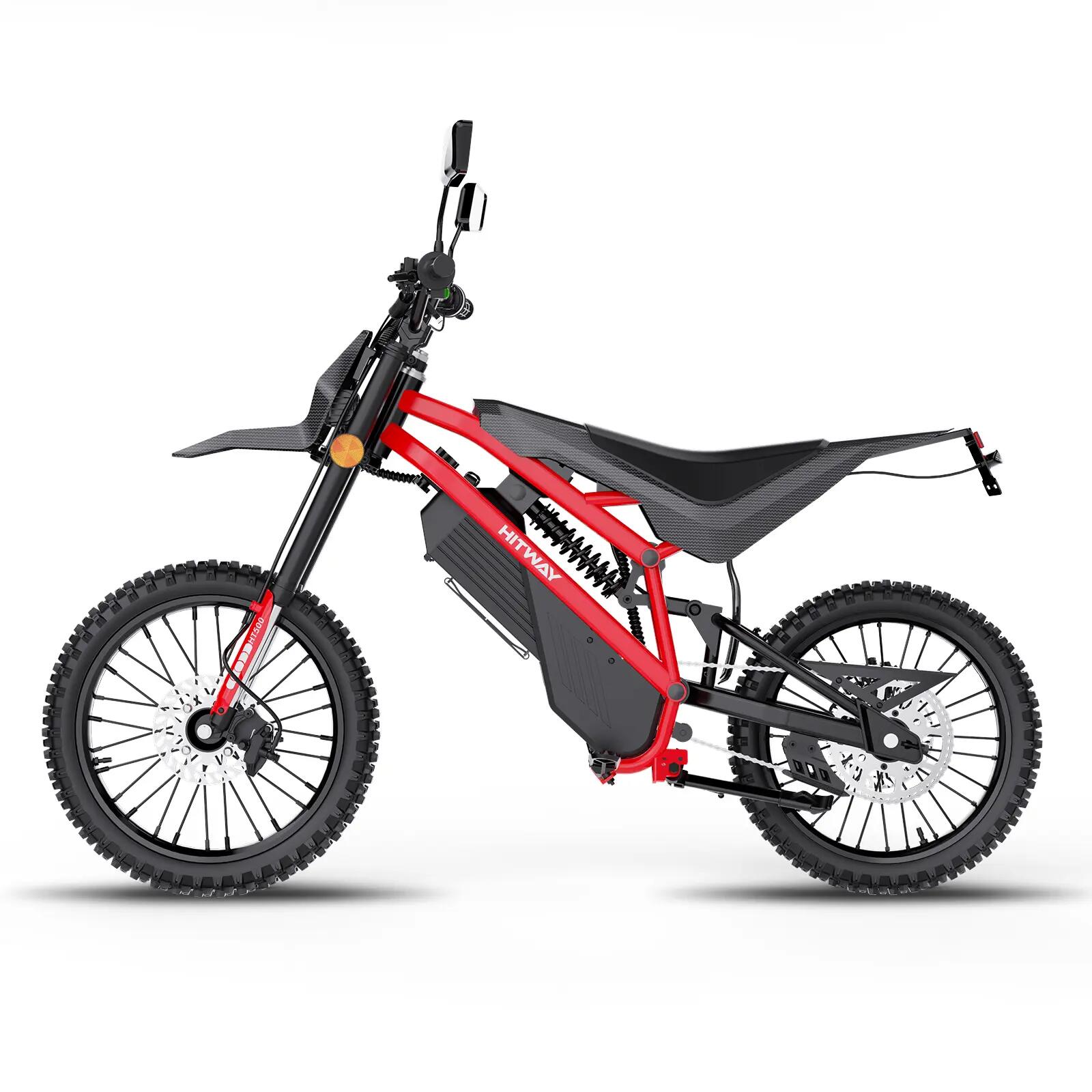 Moto elettrica fuoristrada HT500, 2500W, batteria 60V 27Ah 4/7