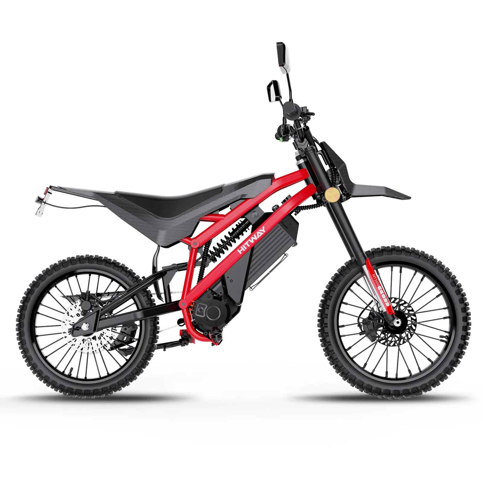 Moto elettrica fuoristrada HT500, 2500W, batteria 60V 27Ah 3/7