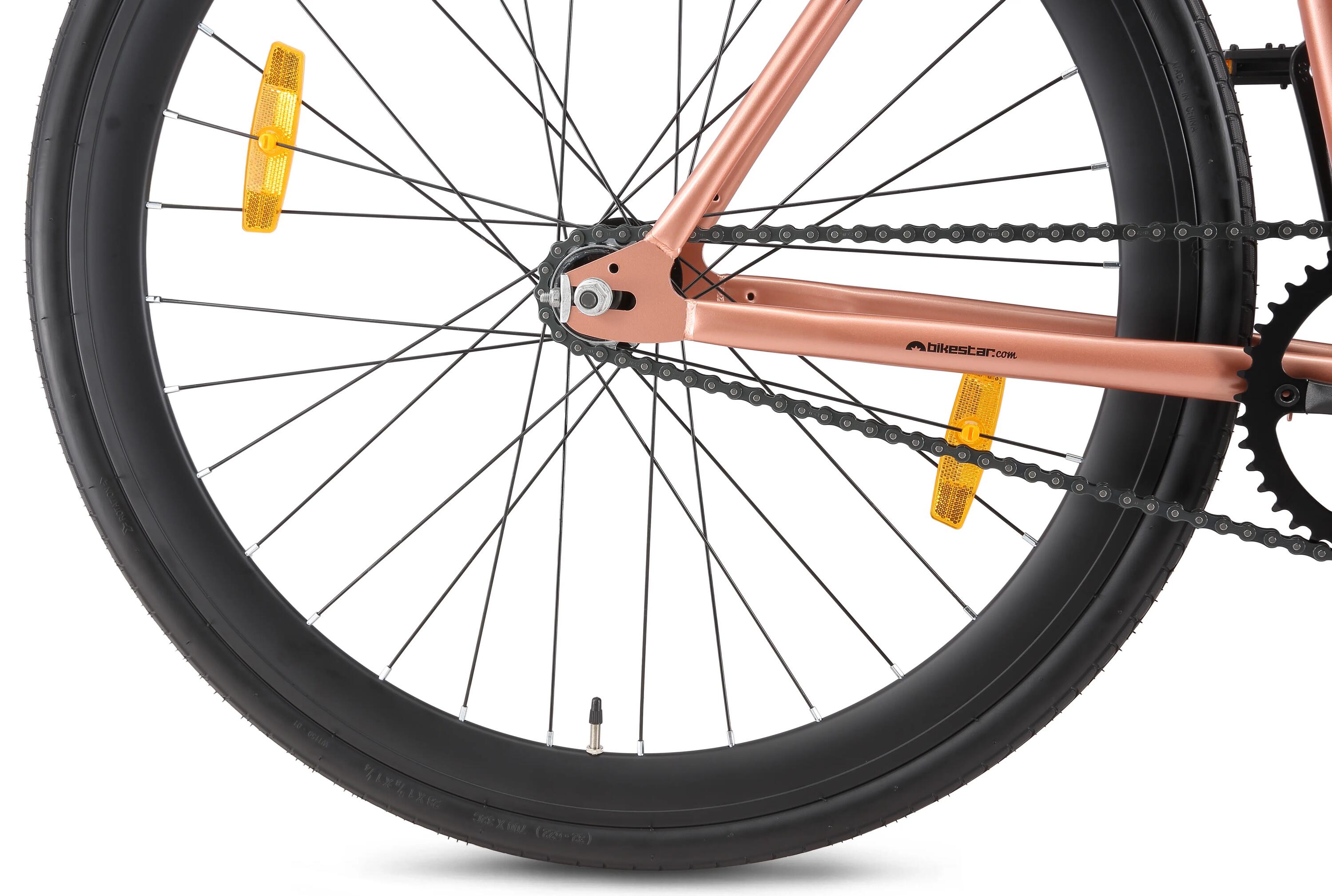 Bicicleta urbana de aluminio single speed 28" 5/12