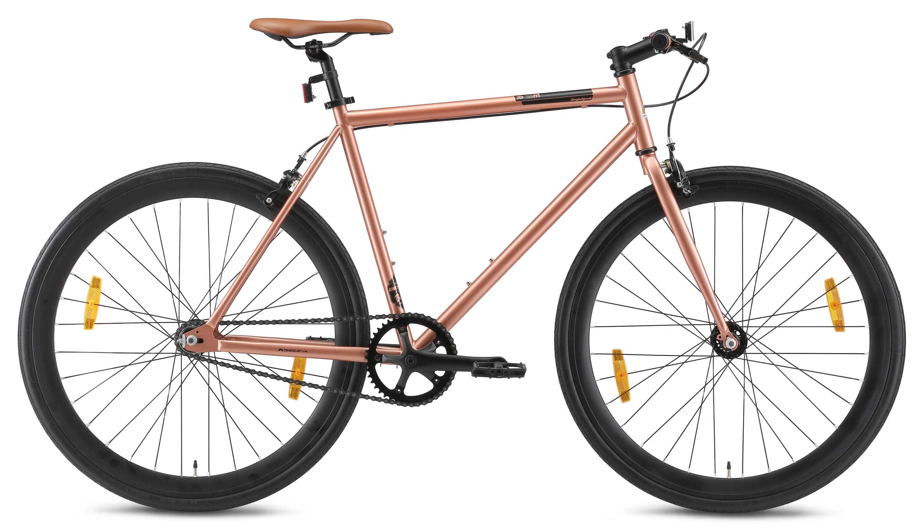 Bicicleta urbana de aluminio single speed 28" 2/12