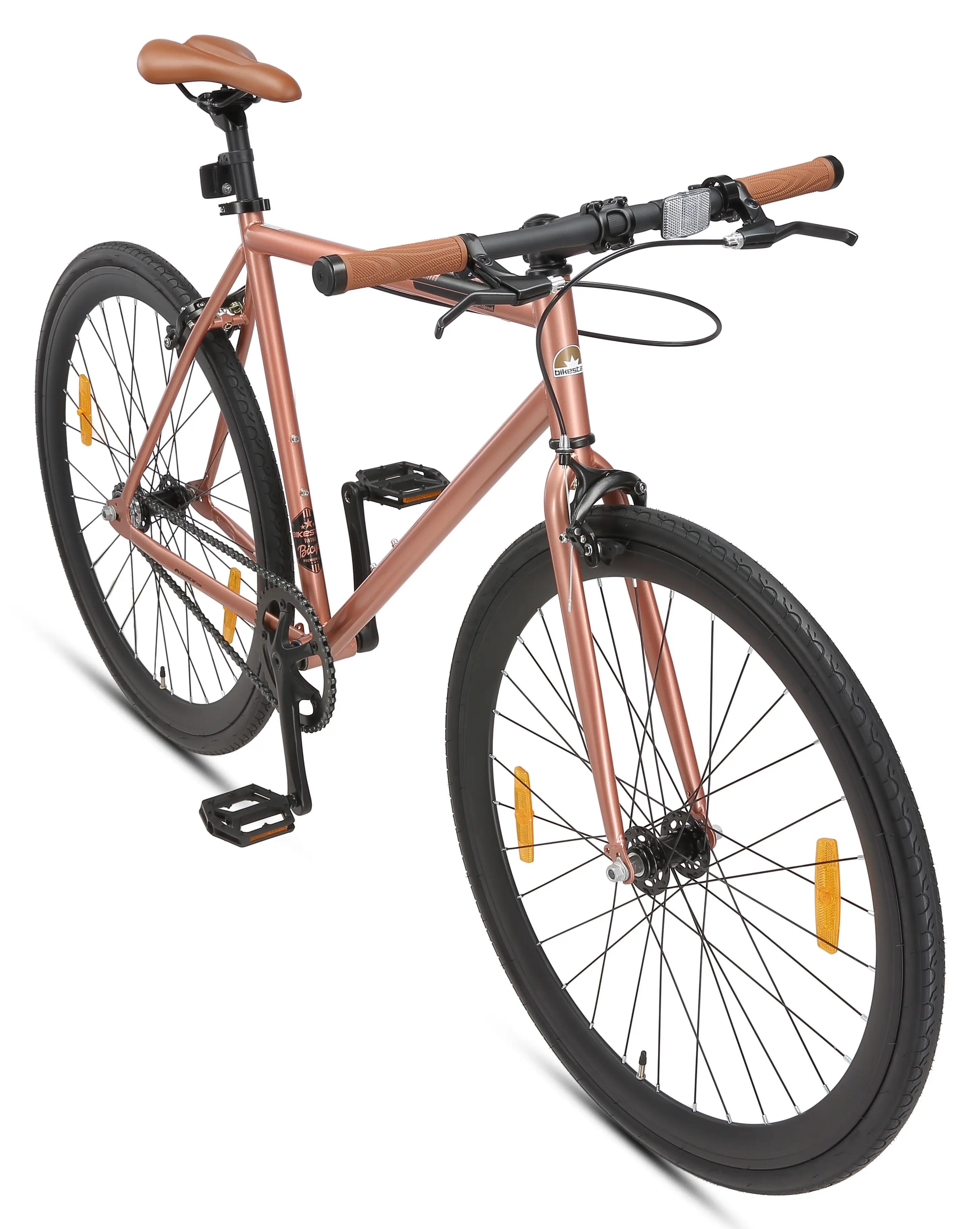 Bicicleta urbana de aluminio single speed 28" 12/12