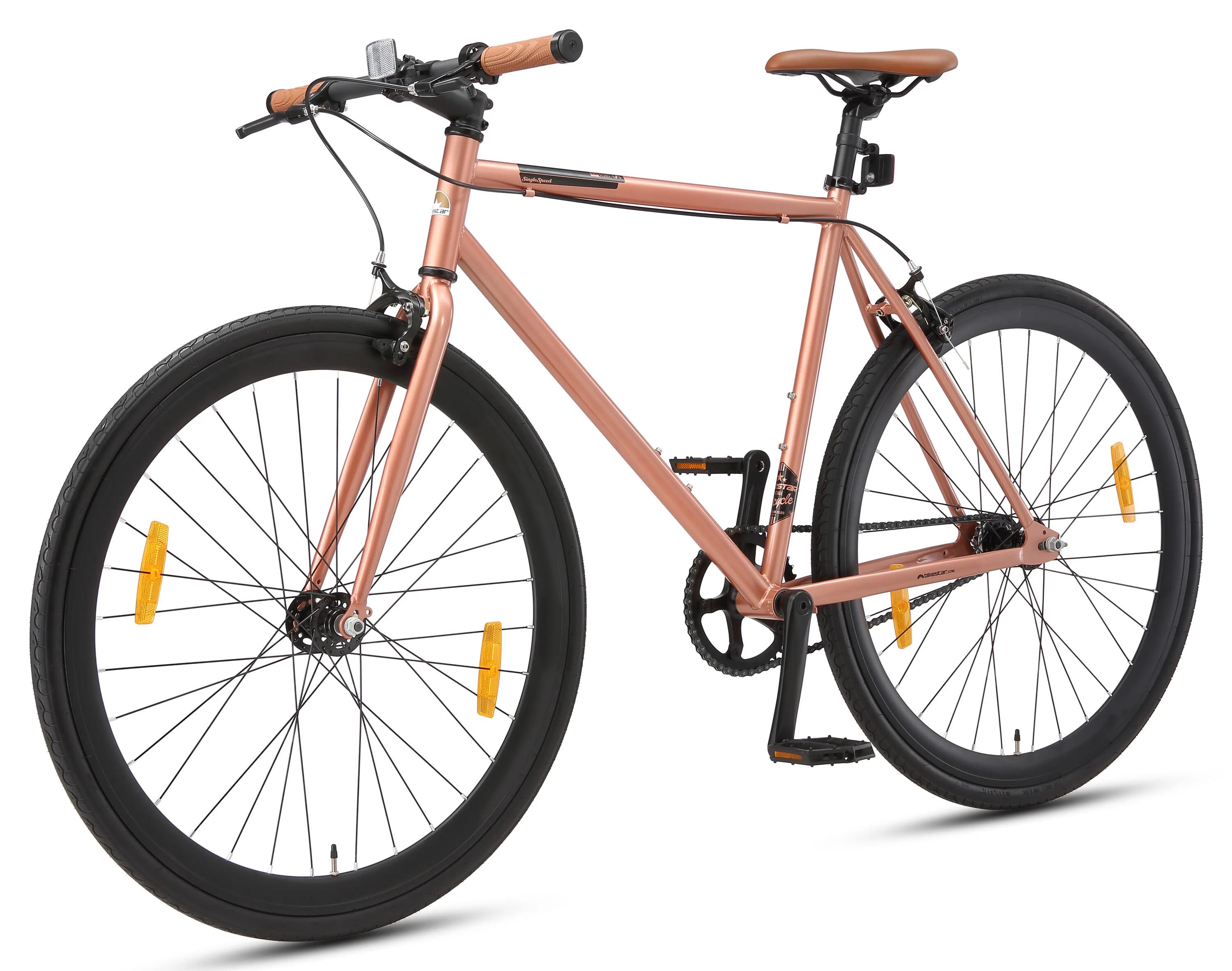 Bicicleta urbana de aluminio single speed 28" 11/12