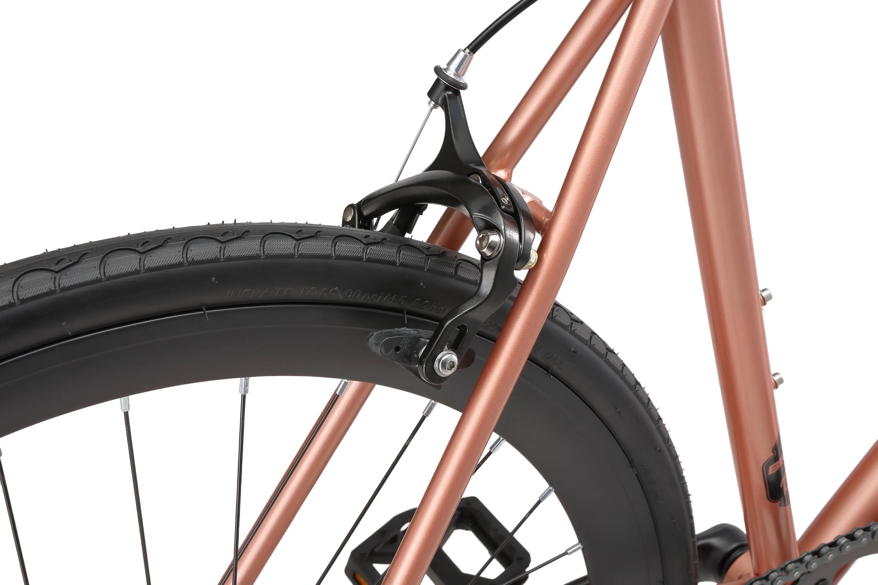 Bicicleta urbana de aluminio single speed 28" 10/12