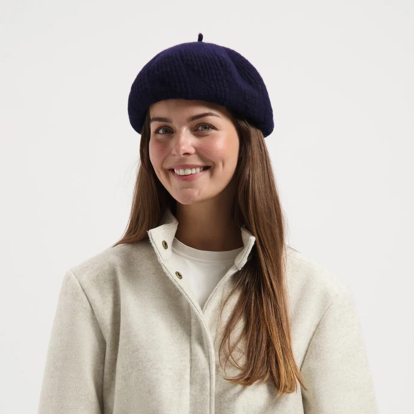 Mabel Dames - Baret - Muts - Navy 3/3