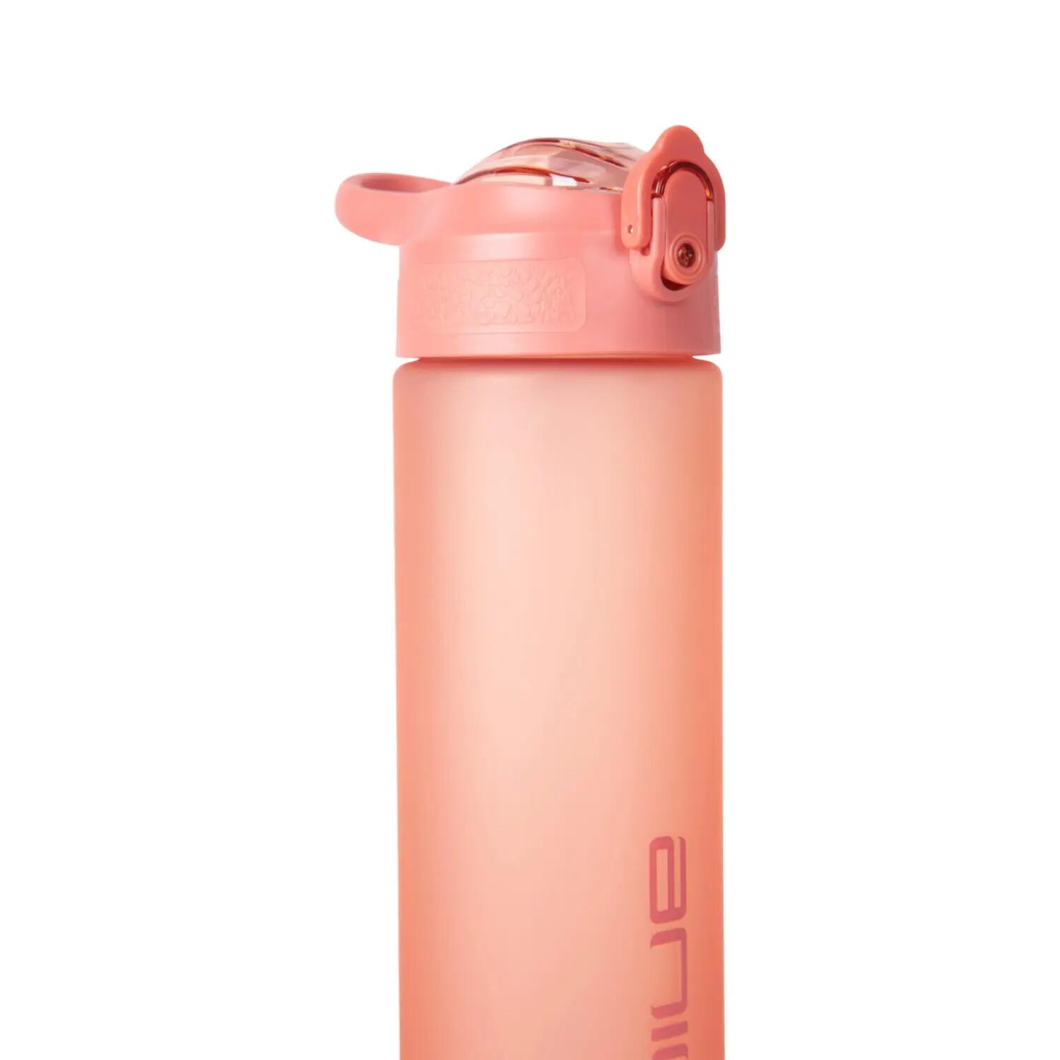 Wasserflasche, Trinkhalm, 700ml Damen und Herren Orange 5/5