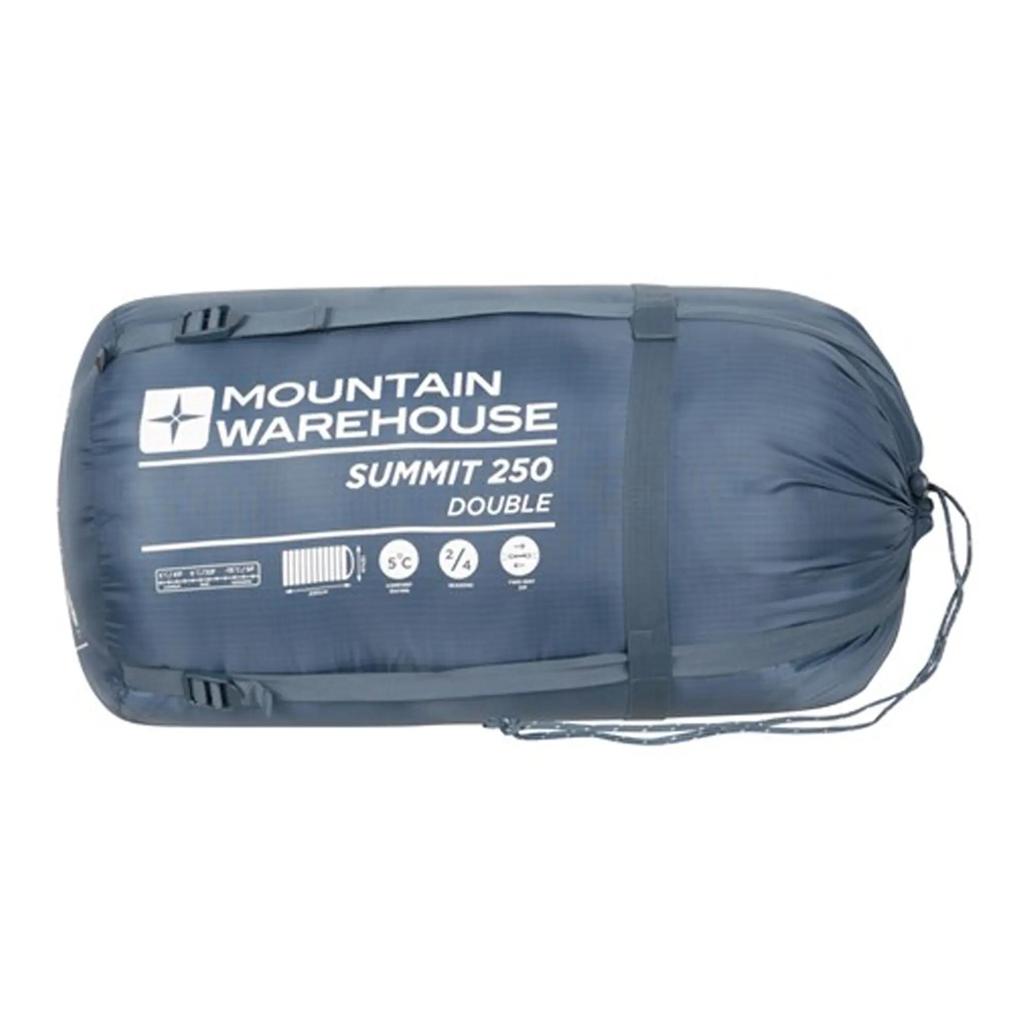Summit 250 Double Sleeping Bag (Dark Grey) 5/5