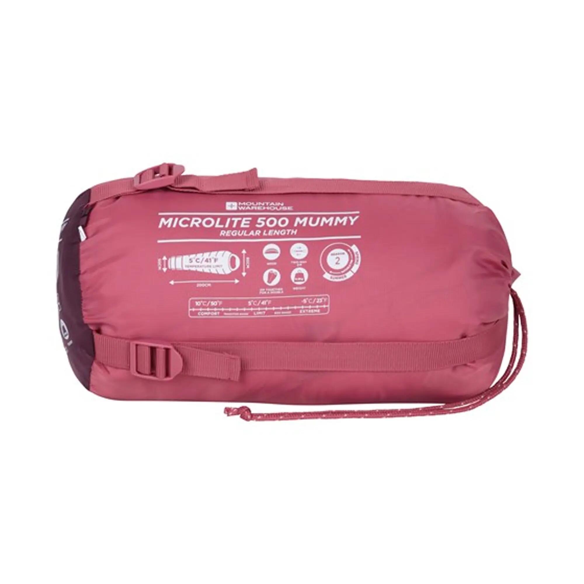 Sac De Couchage MICROLITE (Bordeaux) 5/5