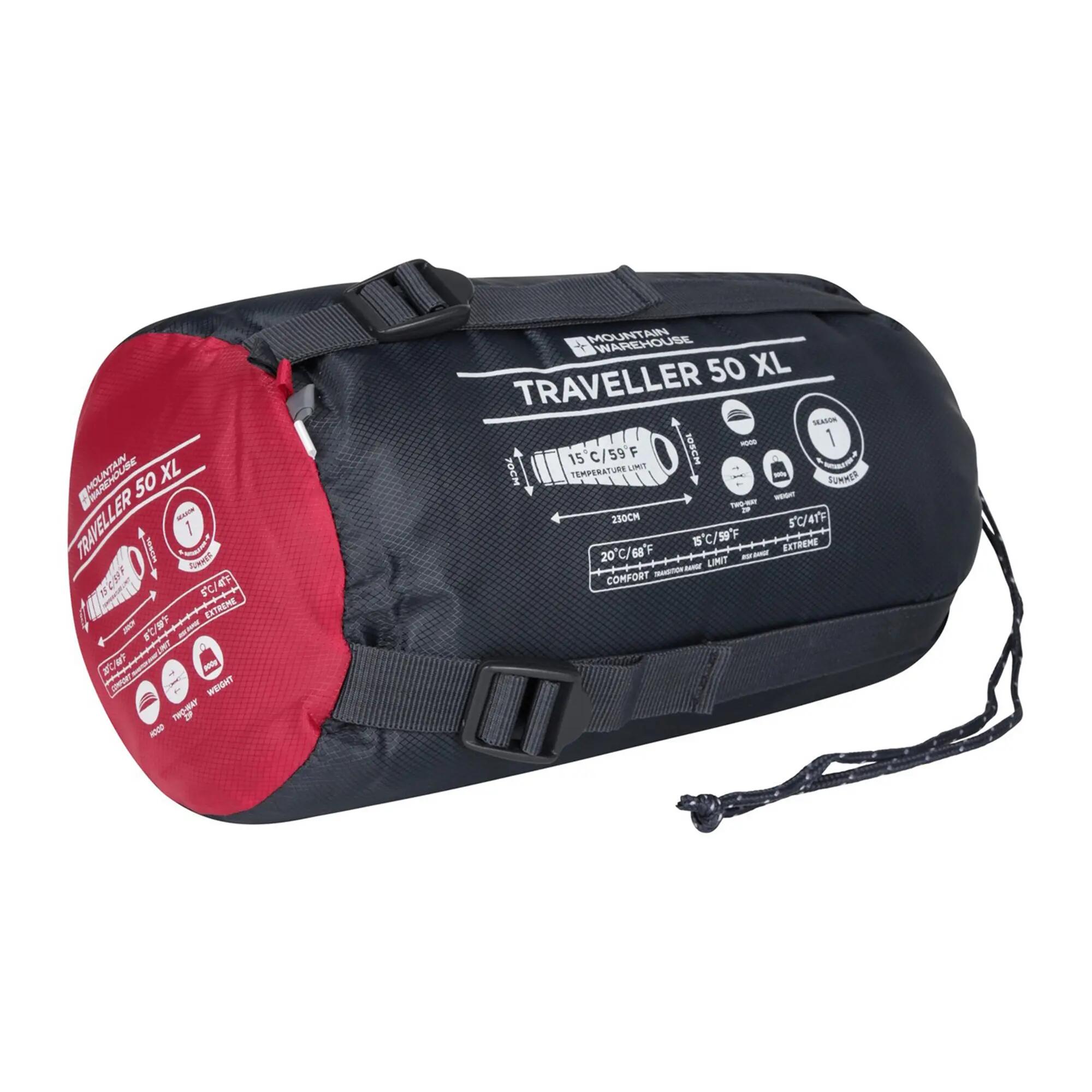 Sac De Couchage TRAVELLER (Rouge) 5/5