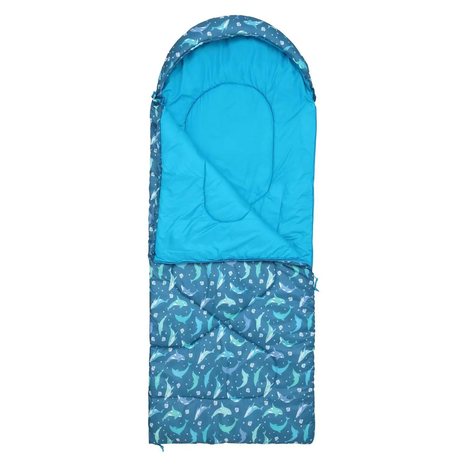 Bambini Sacco A Pelo Mountain Warehouse Apex Blu 5/5