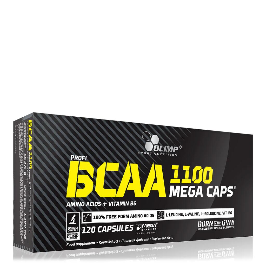 BCAA 1100 Mega Caps (120 capsules)