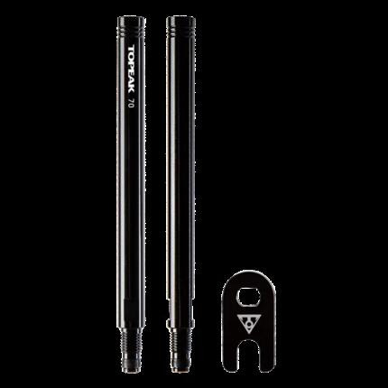 Prolongateur de Valve Topeak Valve Extender 70mm Noir