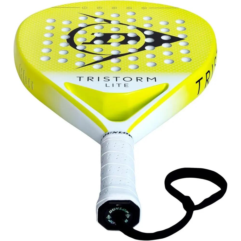 "Tristorm Lite" Padelschläger Damen und Herren Gelb/Schwarz Einheitsgröße 6/6