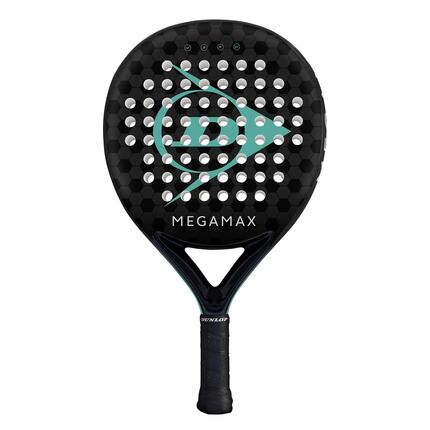 Megamax Padel Racket (ZWART/BLAUW) Einheitsgröße