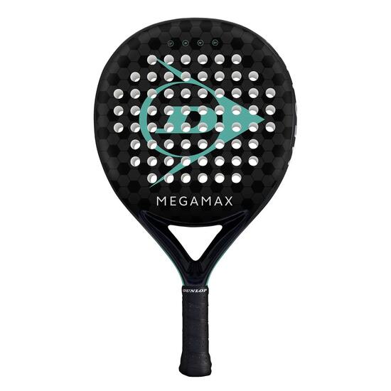 Megamax Padel Racket (ZWART/BLAUW) Einheitsgröße