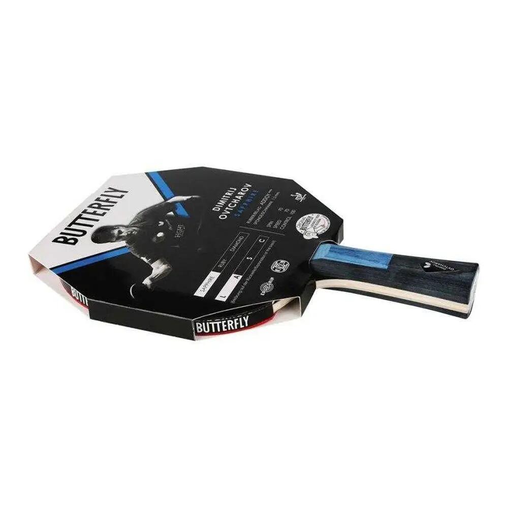 Raqueta de Tenis de Mesa Ovtcharov Sapphire Negro, Rojo Talla Única 5/5