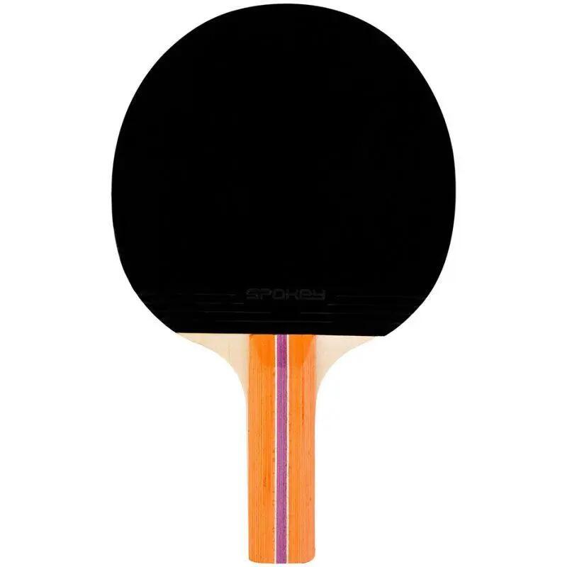 "Alpha" TischtennisSet, Holz, Gummi Damen und Herren Braun Einheitsgröße 6/6