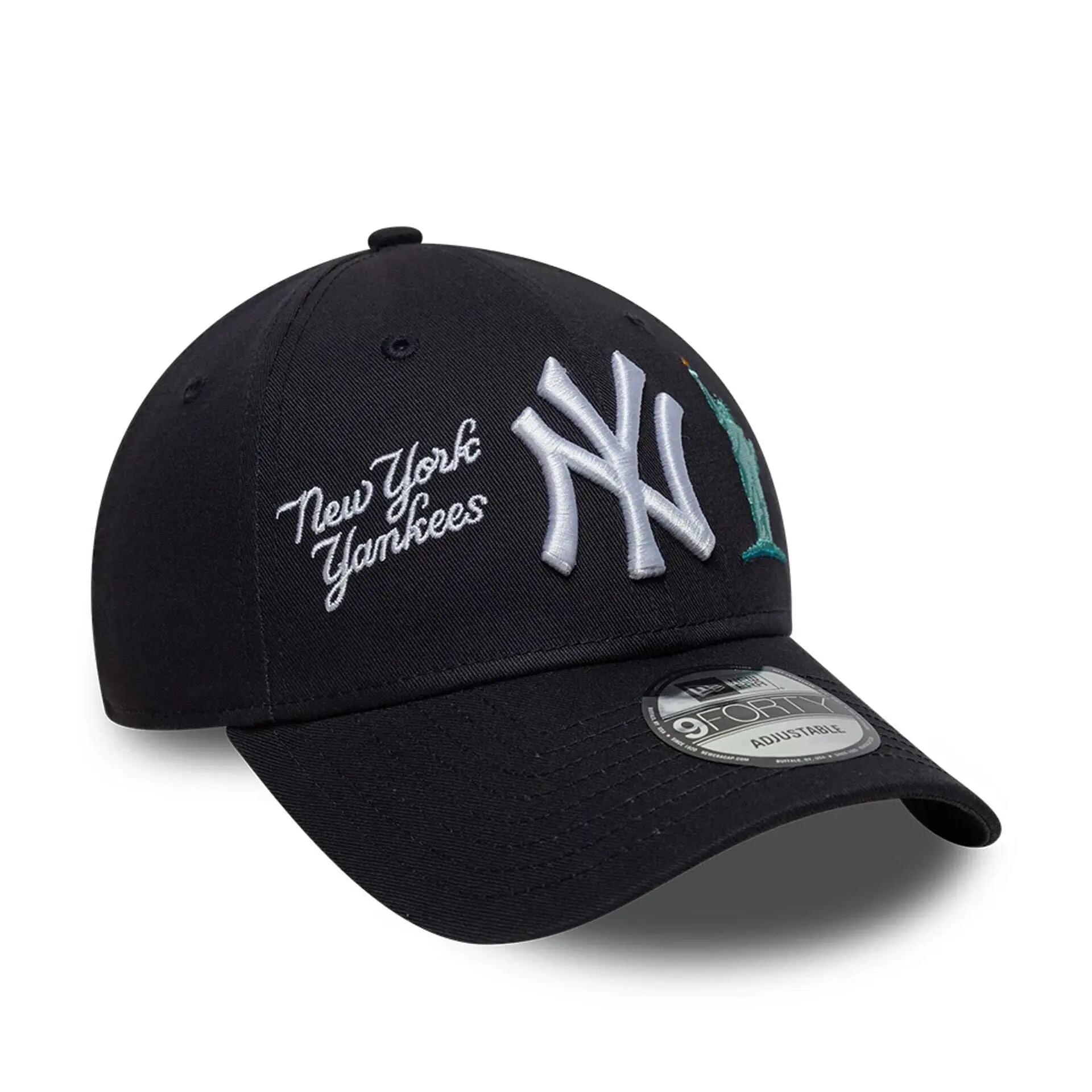 Gorra de béisbol de los New York Yankees New Era 9Forty City Icon 3/5