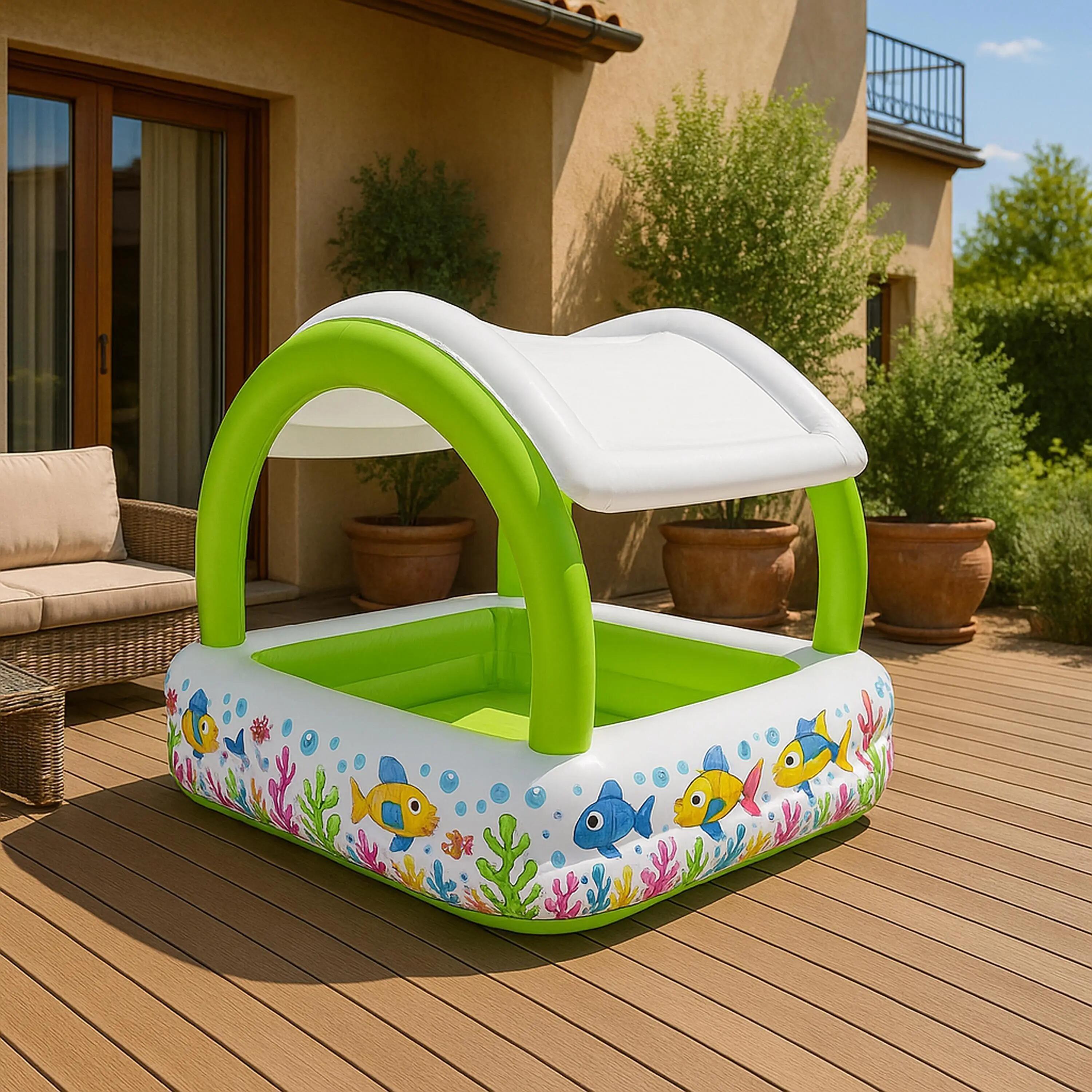 Sunclub Napvédős gyerekmedence 143x143x123cm 11/12